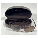 Michael Kors Winnetka Brown Metal Aviator Eyewear