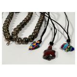 Mixed Native American Style Beaded Necklace Lot