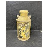 Old Metal Milk Can