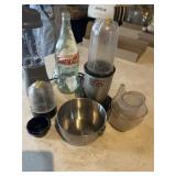 Magic Bullet and Hamilton Beach mixer. Working