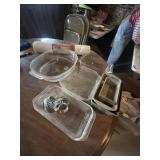Various baking dishes and Smooth Top liner.