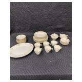 Large set of old china