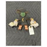 Antique Cow Salt and Pepper