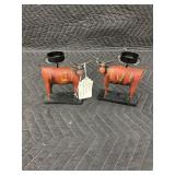 Cow Candle Holders