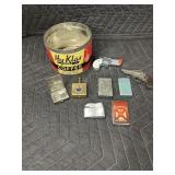 Hy-Klas Can,lighters, and other