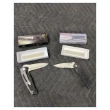 2- New Folding Knives