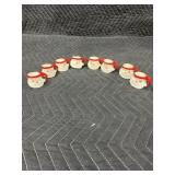 8-Winking Santa Mugs