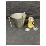 Stainless Steel Bucket and Juicerette