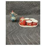 Japanese kids tea set