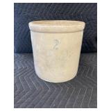 Antique 2 Gallon Crock