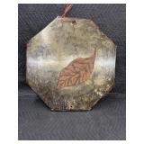 Heavy Gauge sign with Painted Tobacco Leaf