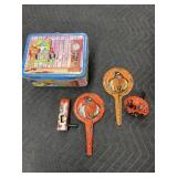 Halloween Toys and Metal Lunchbox