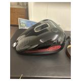 Black Harley Davidson gas tank.