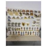 Various pins.