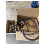 Receiver Balls and hydraulic hose