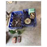 Wiring, antique insulators, antique farming