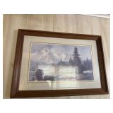 Picture of trees and mountains, approximately 2