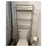 3 shelf storage fits behind stool