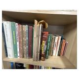 Various vintage books.