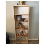 5 shelf cabinet-contents not included