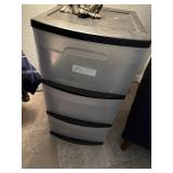 3 drawer storage unit