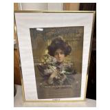 1907 advertising piece is a paper lithograph