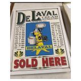 De Laval Cream Separators advertising sign,