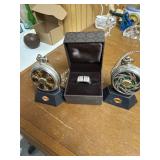 Harley Davidson pocket watches and menï¿½s ring