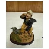Gardner, broken pieces on stick, approximately 7ï¿½