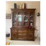 Large china cabinet