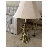 Brass lamp, approximately 34ï¿½