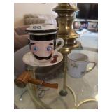 vintage 1950s Relco 'Pop' mug features a