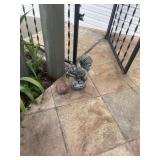 Concrete squirrel