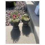 Concrete planters