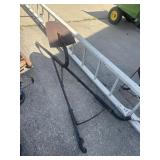 Antique walk behind plow