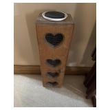 Heart stand with 4 shelves