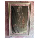 Vintage cloth print,
