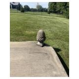 Concrete pineapple