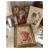 John Wayne wall hangings