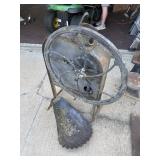 Antique corn grinder
