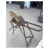 Antique grinding wheel