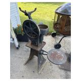 Antique royal blue number 35 cream separator