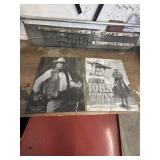 2 magnetic John Wayne pictures.
