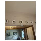 6- President decorative plates