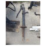 vintage cast iron hand water pump