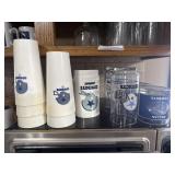 Vintage Dallas Cowboys glasses lot