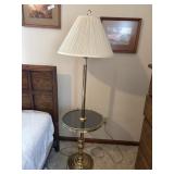Brass lamp stand