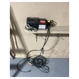 Dayton 1000 lb electric cable hoist