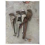 Ridgid pipe wrenches