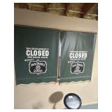Set of Jack Danielï¿½s window shades